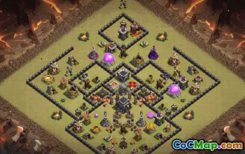 Top Town Hall 9 Base Layouts to Copy #35870