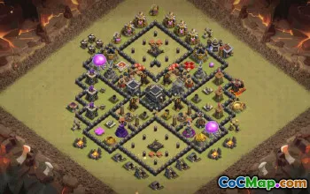 Top Town Hall 9 Base Layouts for Clash of Clans #35872