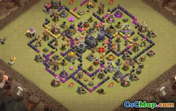 Top Town Hall 9 Base Layouts with Copy Links #35914