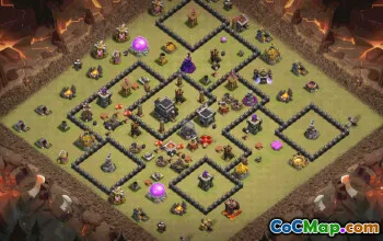 Top TH9 Base Layouts for Clash of Clans #35944