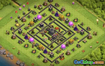 Top Town Hall 9 Base Layouts for Clash of Clans #35959