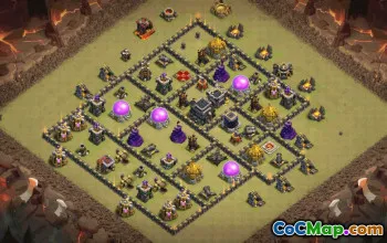 Top Town Hall 9 Base Layouts for Clash of Clans #35977