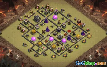 Top Town Hall 9 Base Layouts with Copy Link #35978