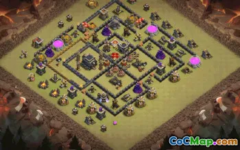 Top Town Hall 9 Base Layouts to Copy #36024