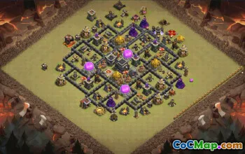 Top Town Hall 9 Base Layout Copy & Link #36029