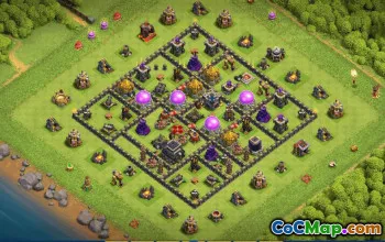 Top Town Hall 9 Clash of Clans Base Layouts #36084