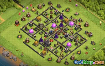 Top Clash of Clans Town Hall 9 Base Layouts #36088