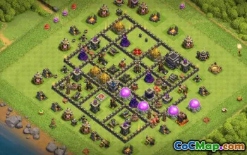 Top Town Hall 9 Base Layouts for Clash of Clans #36098