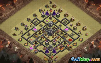 Best Town Hall 9 Base Layouts with Copy Links #36147