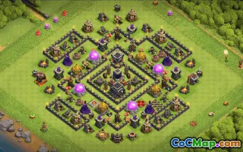 Top Town Hall 9 Base Layouts for Clash of Clans #36174