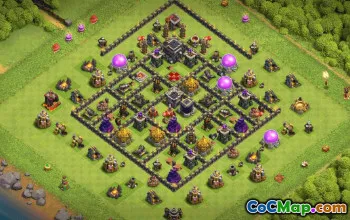 Top TH9 Base Layouts with Copy Links #36180