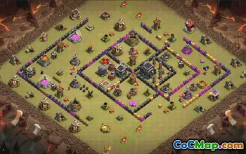 Top TH9 Base Layouts for Clash of Clans #36190