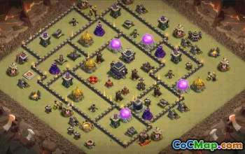 Best Town Hall 9 Base Layouts & Maps #36228