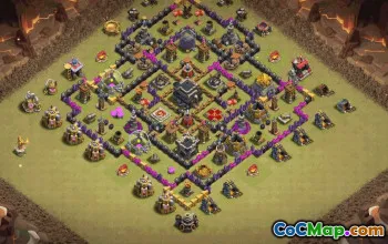 Best Town Hall 9 Base Layouts with Copy Links #36249