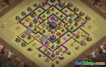Top TH9 Base Layouts for Clash of Clans #36252