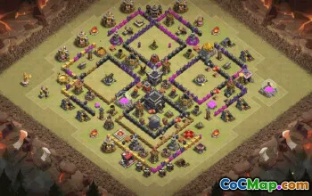 Top Town Hall 9 Base Layouts & Maps #36304