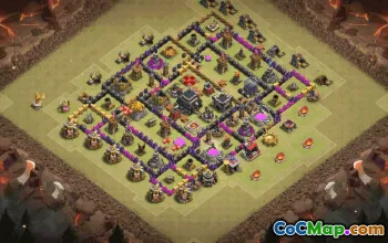 Copy Town Hall 9 Base Layouts with Link #36305