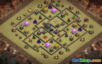 Best Town Hall 9 Clash of Clans Base Layouts #36311
