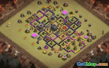 Top TH9 Base Layouts for Clash of Clans #36356