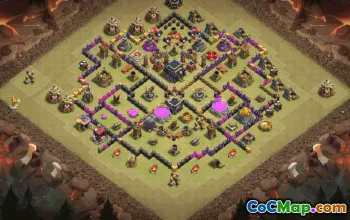Copy Town Hall 9 Base Layouts for CoC #36359