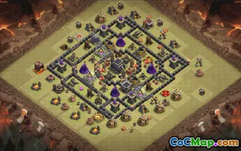 Top Town Hall 9 Base Layouts with Link #36389