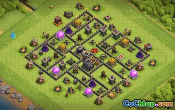 Top Town Hall 9 Base Layouts for Clash of Clans #36435