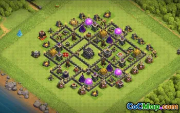 Top Town Hall 9 Base Layouts with Copy Links #36448