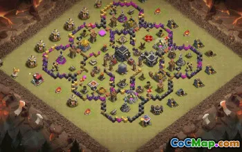 Top TH9 Base Layouts for Clash of Clans #36489