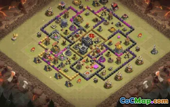 Best Town Hall 9 Base Layouts & Links #36494