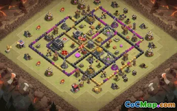 Top TH9 Base Layouts for Clash of Clans #36576