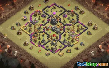 Top TH9 Base Layouts with Copy Link #36671