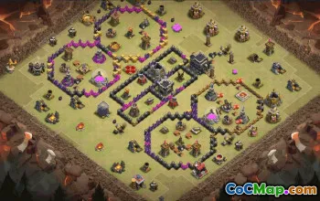 Best Town Hall 9 Base Layouts & Links #36721