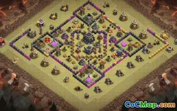 Best Town Hall 9 Base Layouts for Clash of Clans #36722