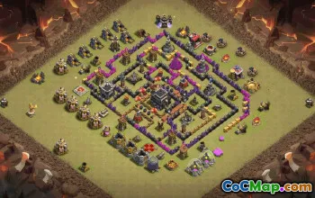 Best Town Hall 9 Base Layouts with Copy Link #36875