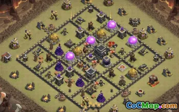 Top TH9 Base Layouts for Clash of Clans #37059