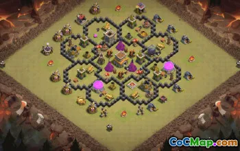 Top Town Hall 9 Base Layouts with Links #37079