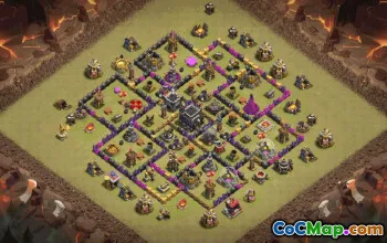 Top TH9 Base Layouts for Clash of Clans #37095