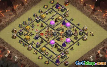 Top Town Hall 9 Base Layouts with Copy Links #37188