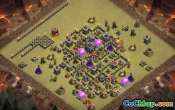 Top Town Hall 9 Base Layouts to Copy #37234