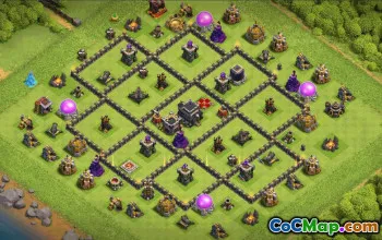 Best Town Hall 9 Base Layouts with Copy Links #37255