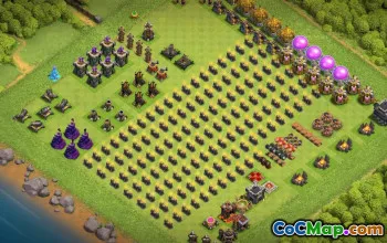 Top TH9 Base Layouts with Copy Link #37325
