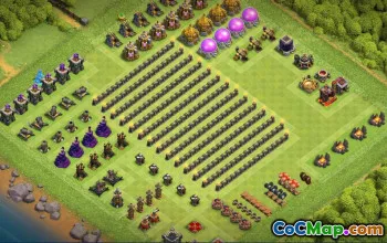 Best Town Hall 9 Base Layouts with Copy Link #37331