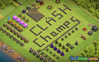 Copy TH9 Base Layouts for Clash of Clans #37335