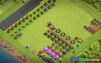 Top Town Hall 9 Base Layouts for Clash of Clans #37387