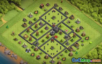 Copy Town Hall 9 Base Layouts with Links #37432