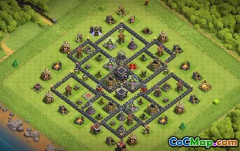 Top TH9 Base Layouts with Copy Link #37433
