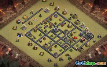 Best Town Hall 9 Base Layouts for Clash of Clans #37435