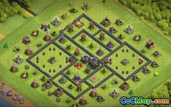 Best Town Hall 9 Base Layouts & Maps #37438
