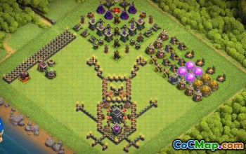 Top Town Hall 9 Base Layouts & Links #37453