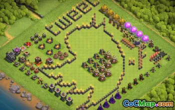 Best Town Hall 9 Base Layouts with Copy Link #37458